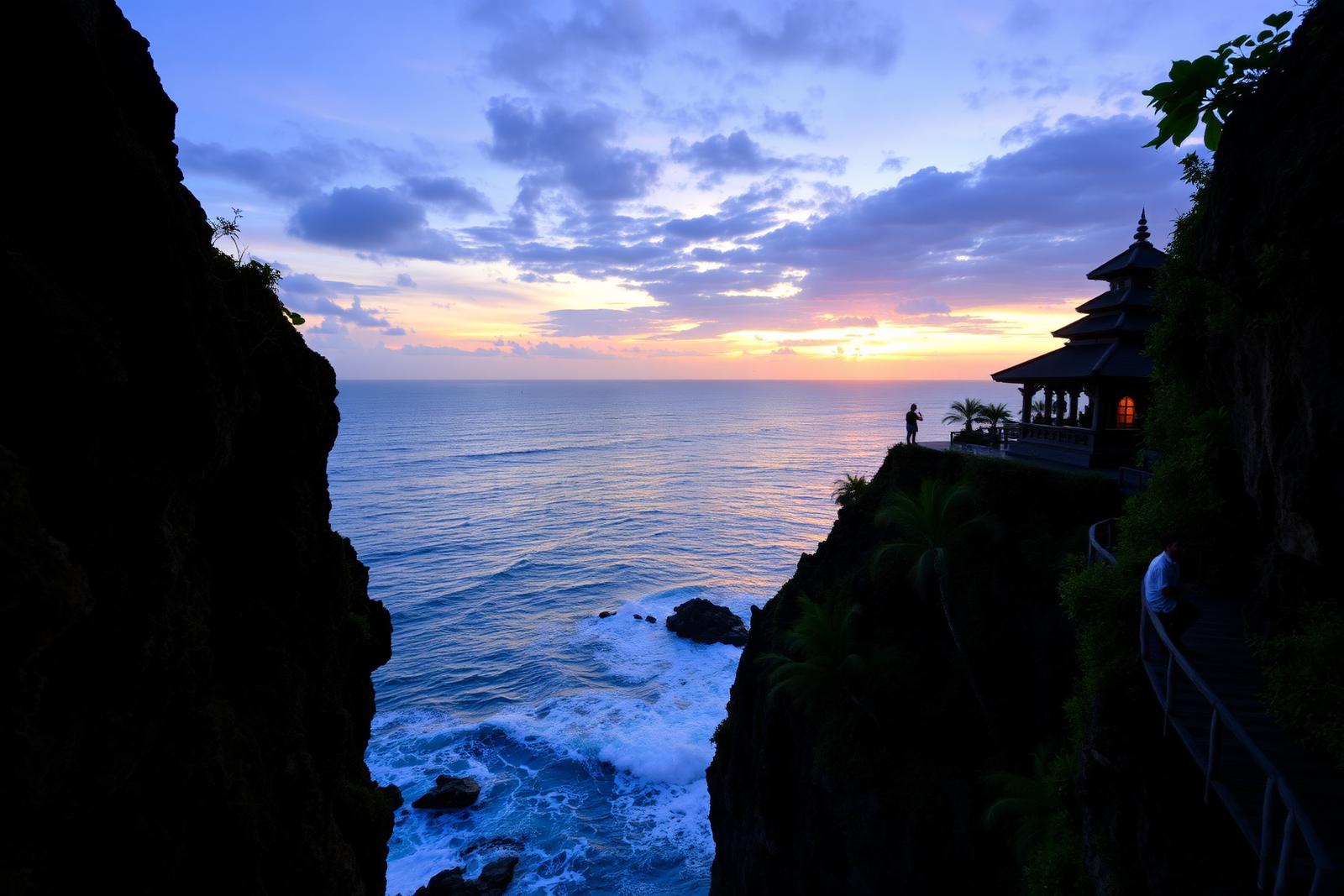 Coucher de Soleil à Uluwatu